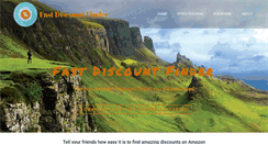 Desktop Screenshot of fastdiscountfinder.com